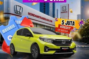 Promo honda brio DP 5 Juta