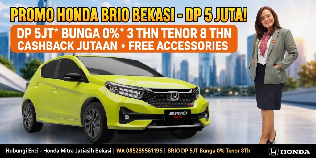 Promo Hinda Brio DP 5 Juta